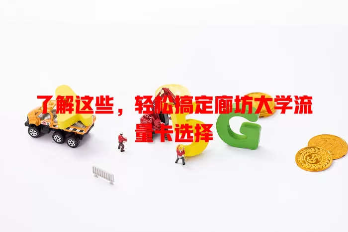 了解这些，轻松搞定廊坊大学流量卡选择