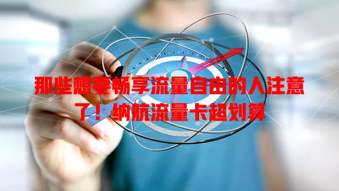 那些想要畅享流量自由的人注意了！纳航流量卡超划算