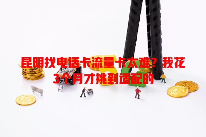 昆明找电话卡流量卡太难？我花3个月才挑到适配的