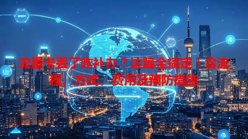 流量卡丢了咋补办？这篇全搞定！含流程、方式、费用及预防措施