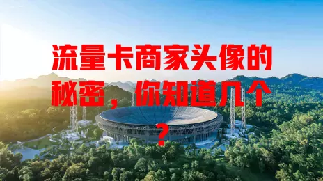 流量卡商家头像的秘密，你知道几个？