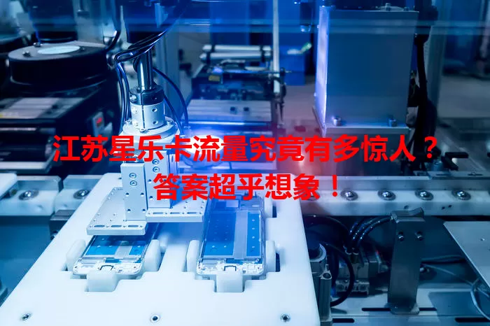 江苏星乐卡流量究竟有多惊人？答案超乎想象！