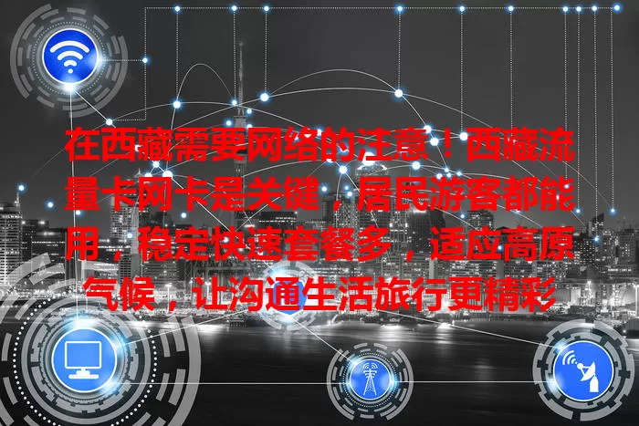 在西藏需要网络的注意！西藏流量卡网卡是关键，居民游客都能用，稳定快速套餐多，适应高原气候，让沟通生活旅行更精彩