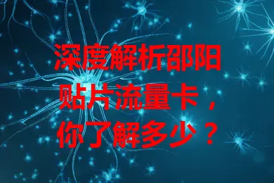 深度解析邵阳贴片流量卡，你了解多少？