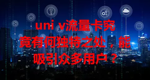 uni v流量卡究竟有何独特之处，能吸引众多用户？
