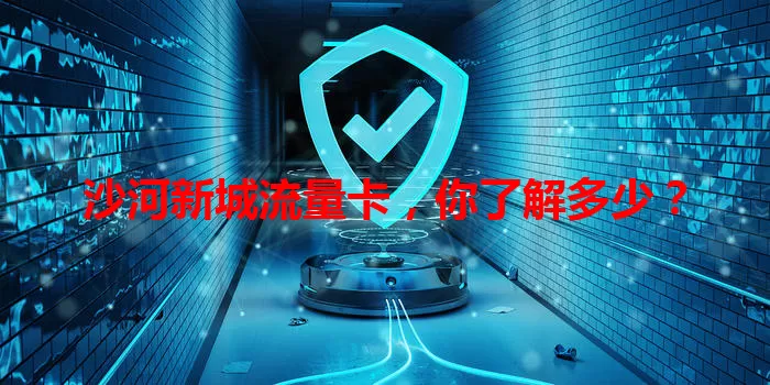 沙河新城流量卡，你了解多少？