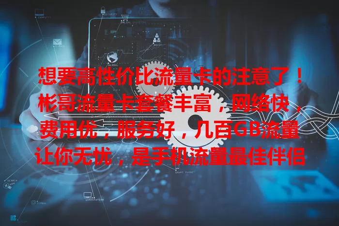 想要高性价比流量卡的注意了！彬哥流量卡套餐丰富，网络快，费用优，服务好，几百GB流量让你无忧，是手机流量最佳伴侣，别再为选卡烦恼！