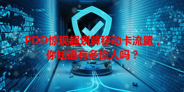 PDD惊现超划算移动卡流量，你知道有多惊人吗？