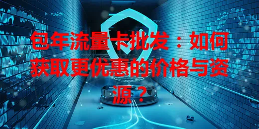 包年流量卡批发：如何获取更优惠的价格与资源？