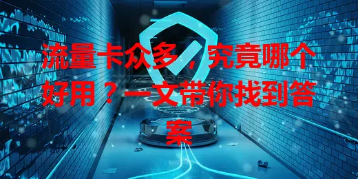 流量卡众多，究竟哪个好用？一文带你找到答案