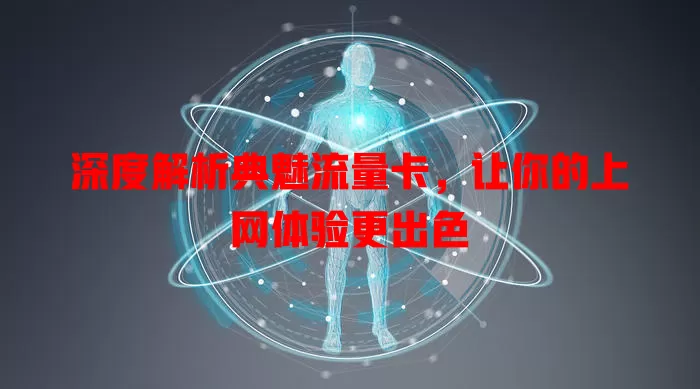 深度解析典魅流量卡，让你的上网体验更出色