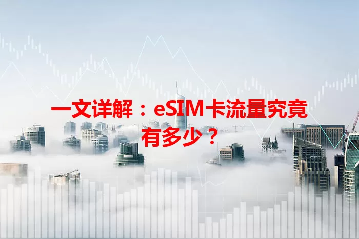 一文详解：eSIM卡流量究竟有多少？