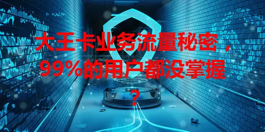 大王卡业务流量秘密，99%的用户都没掌握？