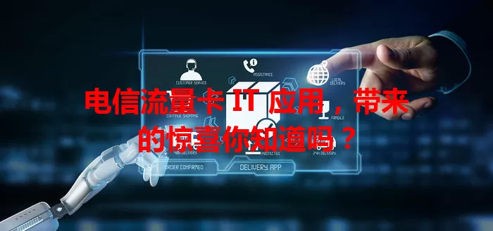电信流量卡 IT 应用，带来的惊喜你知道吗？