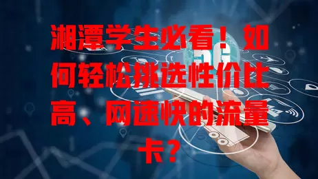 湘潭学生必看！如何轻松挑选性价比高、网速快的流量卡？