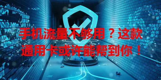 手机流量不够用？这款通用卡或许能帮到你！