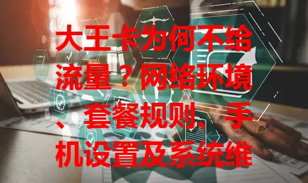 大王卡为何不给流量？网络环境、套餐规则、手机设置及系统维护是关键！