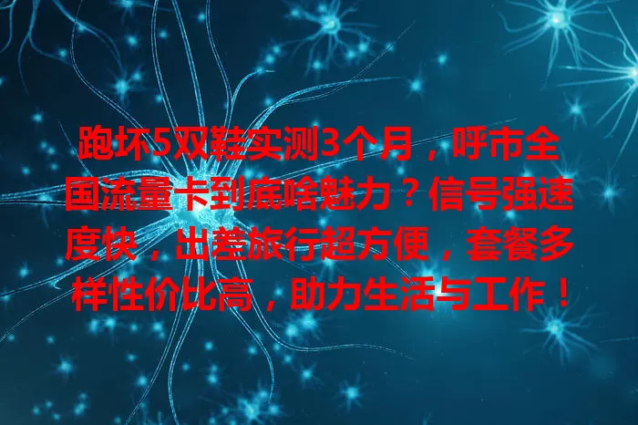 跑坏5双鞋实测3个月，呼市全国流量卡到底啥魅力？信号强速度快，出差旅行超方便，套餐多样性价比高，助力生活与工作！