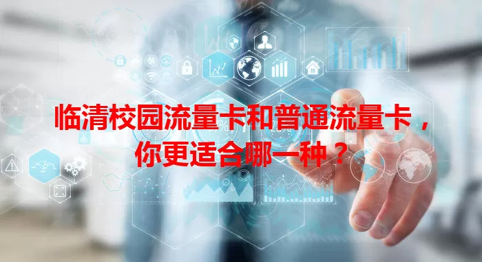 临清校园流量卡和普通流量卡，你更适合哪一种？