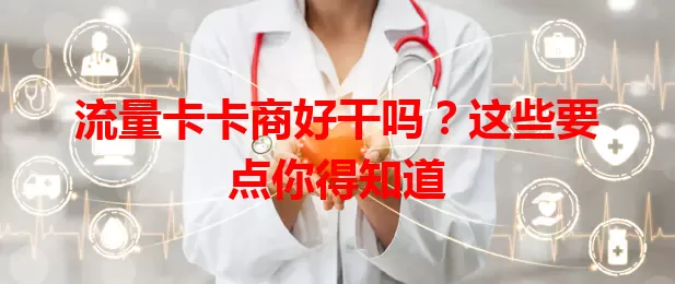 流量卡卡商好干吗？这些要点你得知道