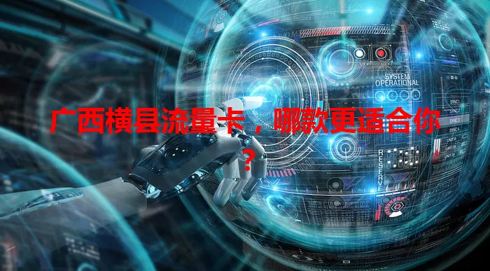 广西横县流量卡，哪款更适合你？