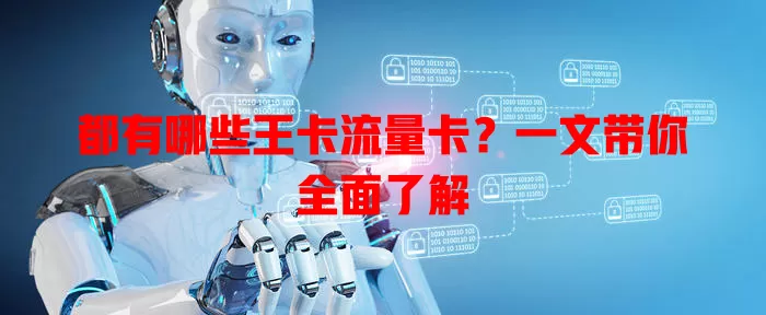 都有哪些王卡流量卡？一文带你全面了解