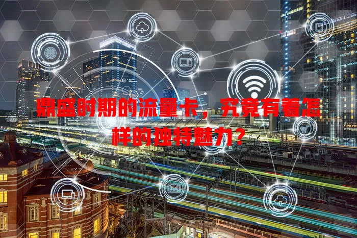 鼎盛时期的流量卡，究竟有着怎样的独特魅力？