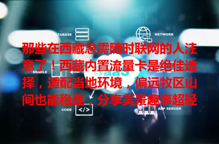 那些在西藏急需随时联网的人注意了！西藏内置流量卡是绝佳选择，适配当地环境，偏远牧区山间也能稳连，分享美景趣事超轻松，工作沟通更高效，畅享网络便利无缝连世界。