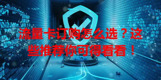 流量卡订购怎么选？这些推荐你可得看看！