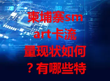 柬埔寨smart卡流量现状如何？有哪些特点？