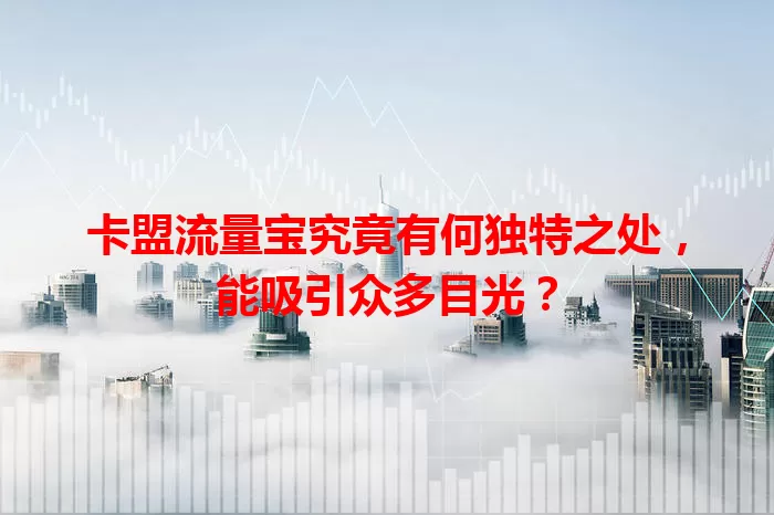 卡盟流量宝究竟有何独特之处，能吸引众多目光？