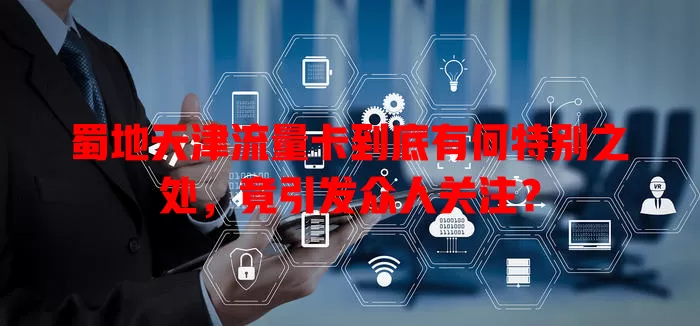 蜀地天津流量卡到底有何特别之处，竟引发众人关注？