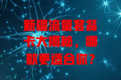 新疆流量套餐卡大揭秘，哪款更适合你？