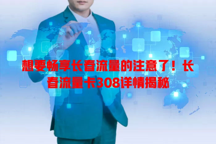 想要畅享长春流量的注意了！长春流量卡308详情揭秘