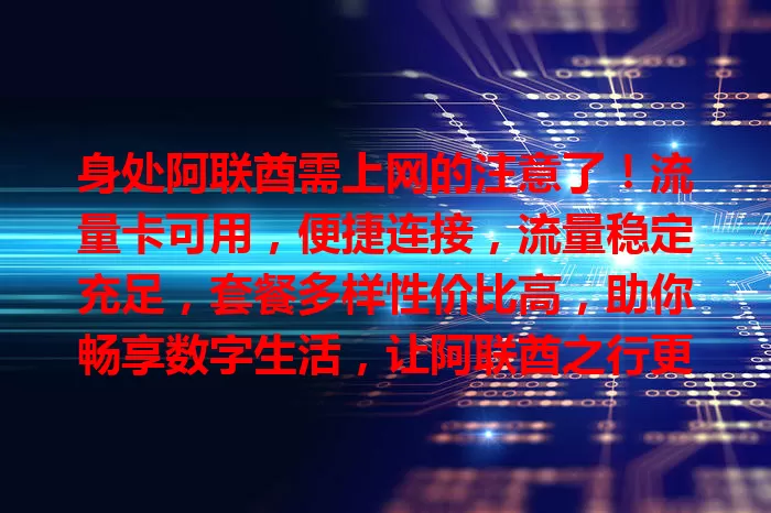 身处阿联酋需上网的注意了！流量卡可用，便捷连接，流量稳定充足，套餐多样性价比高，助你畅享数字生活，让阿联酋之行更精彩