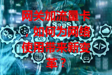 网关加流量卡，如何为网络使用带来新变革？