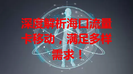 深度解析海口流量卡移动，满足多样需求！