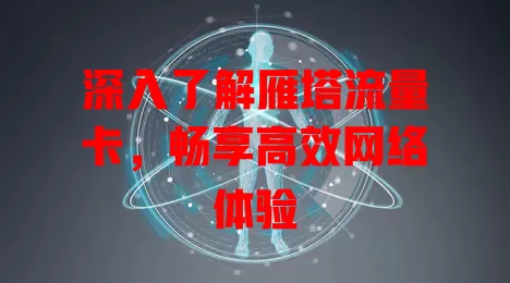 深入了解雁塔流量卡，畅享高效网络体验