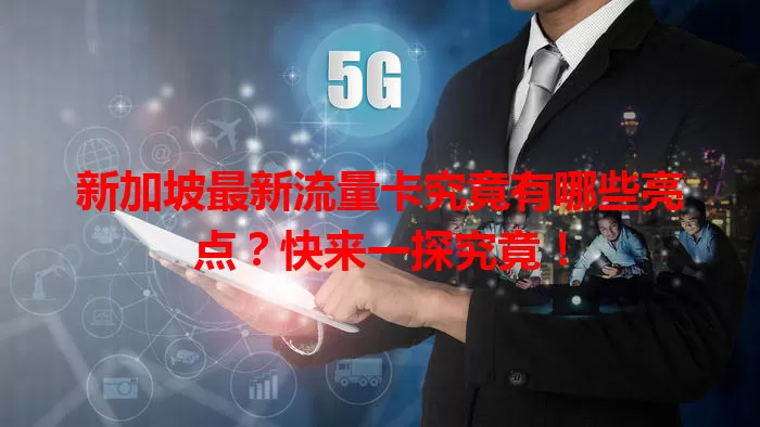 新加坡最新流量卡究竟有哪些亮点？快来一探究竟！