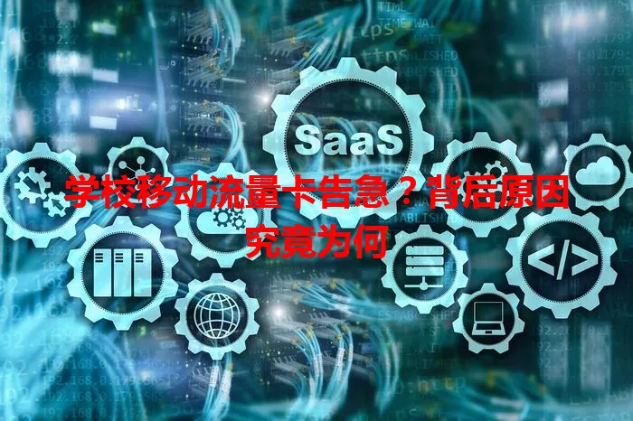 学校移动流量卡告急？背后原因究竟为何