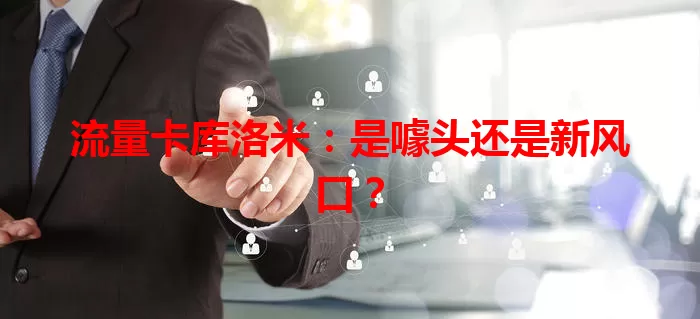 流量卡库洛米：是噱头还是新风口？