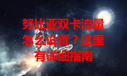 努比亚双卡流量怎么设置？这里有详细指南