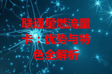 联通星燃流量卡：优势与特色全解析
