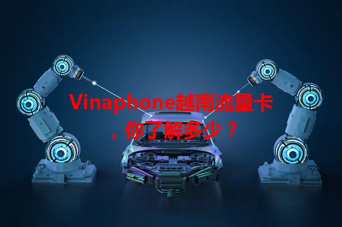 Vinaphone越南流量卡，你了解多少？