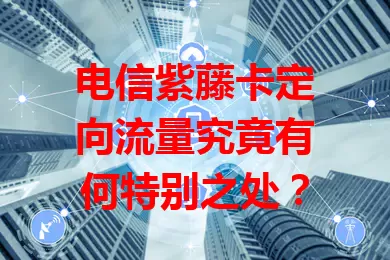 电信紫藤卡定向流量究竟有何特别之处？