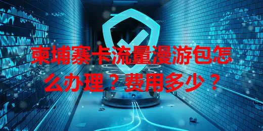 柬埔寨卡流量漫游包怎么办理？费用多少？