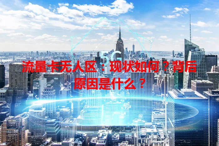 流量卡无人区：现状如何？背后原因是什么？