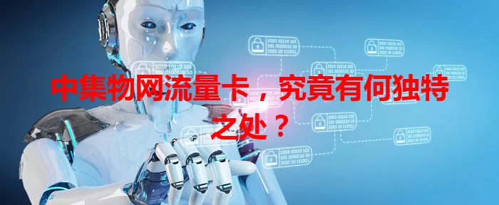 中集物网流量卡，究竟有何独特之处？
