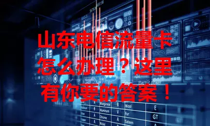 山东电信流量卡怎么办理？这里有你要的答案！