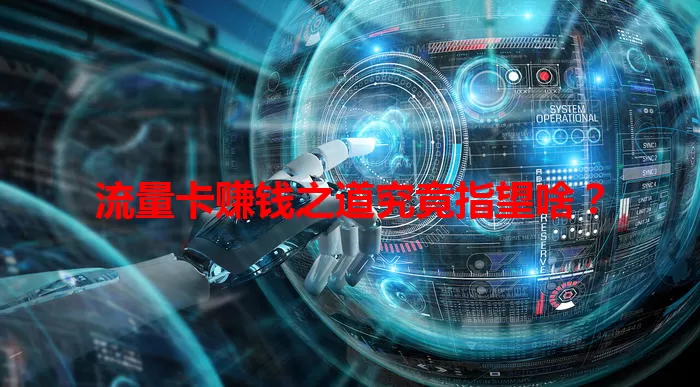 流量卡赚钱之道究竟指望啥？